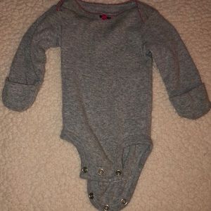 Grey onsie with rose